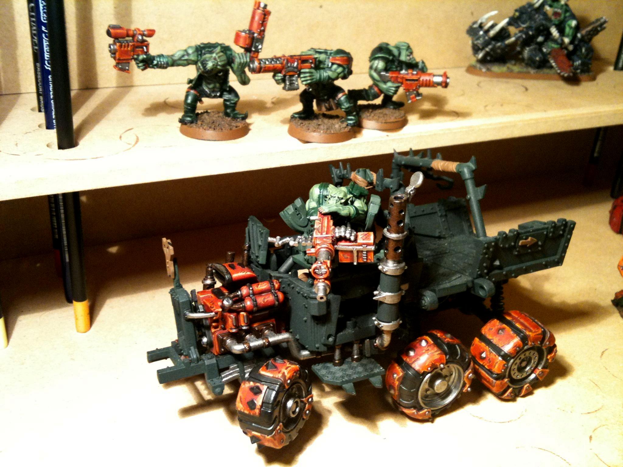 Da Dark Angelz Orks Shoota Trukk Work In Progress Shootas Wip Gallery Dakkadakka 6295